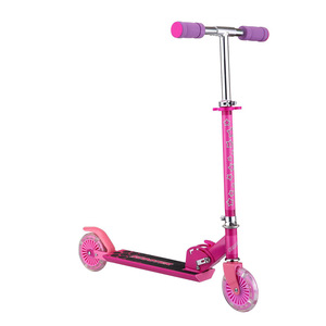 Trottinette pliable pour enfants, réglable en hauteur, deux roues, pour enfants de 3 ans et plus, design étoile noire - Product Image 2