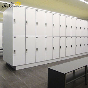 לוח קומפקטי פנולי מותאם אישית Hpl ארון אחסון מסחרי - Product Image 2