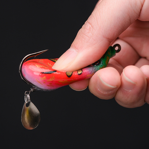 Ếch Câu Cá Thu Hút Mồi Mềm Mồi Câu Cá Nước Ngọt Bằng Nhựa - Product Image 6