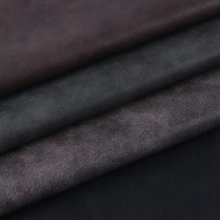 Fournisseur chinois de cuir synthétique imperméable, tissu vegan en PU, cuir synthétique de 0,7 mm