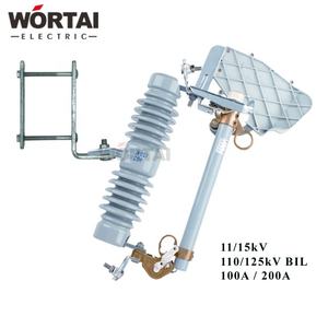 KEMA & IEC Standard 24kV/27kV Polymers icherungs ausschnitt mit mittlerer Last unterbrechung-Netz schutz für die Außen verteilung - Product Image 4