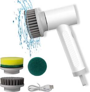 Cepillo Eléctrico Giratorio USB para Limpieza de Cocina y Baño, Cepillo para Fregar Estufas y Fregaderos - Product Image 1
