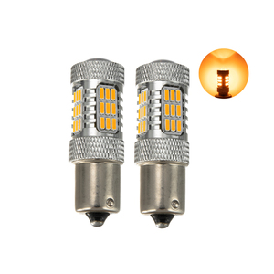 Ampoules clignotant bau15s pour automobile, led 7443, feu de voiture, livraison directe, usine 1156 - Product Image 1