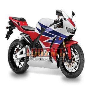 Corps d'injection bleu blanc pour HONDA CBR 600CC 600RR 600 F5 2013 2014 2015 2016 123No.0 CBR600 RR CBR600RR 17 18 19 20 Carénage