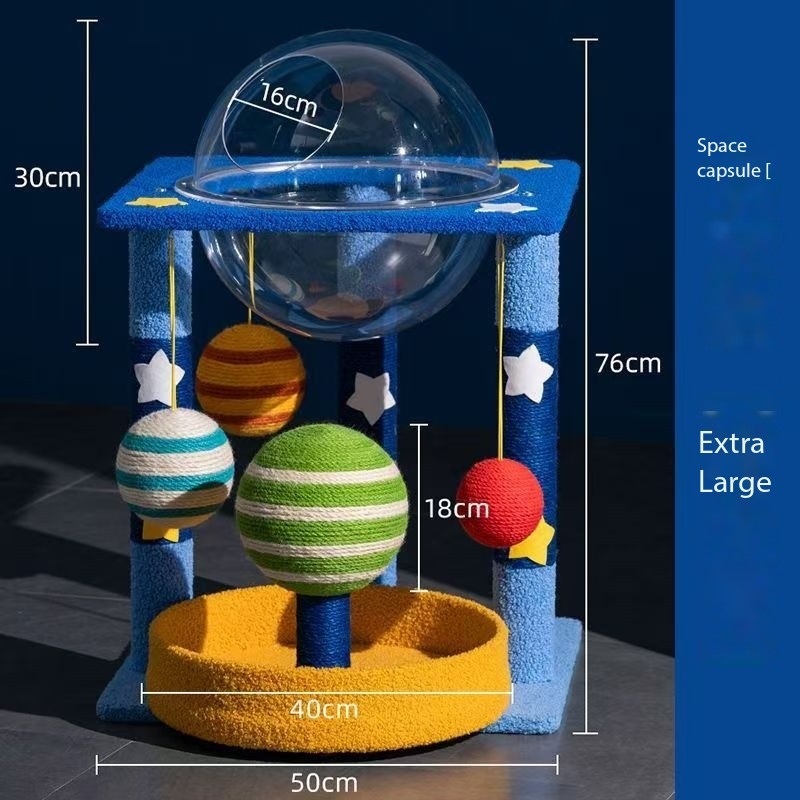 Space Capsule---Extra Large  Blue