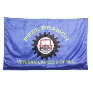 Drapeaux nationaux en polyester pour usage promotionnel et publicitaire en extérieur - Product Image 2