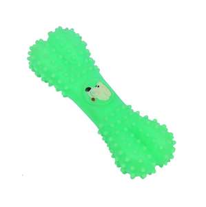 Giocattolo di masticazione del cane di squittio dell'osso di cane preferito durevole su ordinazione del <span class=keywords><strong>PVC</strong></span> - Product Image 3