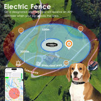 Nouvelle Arrivée 4G Pet Smart Tracking Device Chat Chien App Moniteur D'activité En Temps Réel Anti-Perte GPS Tracker Collier Avec Appel Vocal