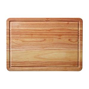 <b>Wooden</b> Cutting Board 50.8x35.5x2cm Rectangle Grooved Kitchen Chopping <b>Block</b> - Product Image 1