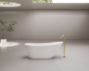 Vasca da Bagno Freestanding Ovale Suly <span class=keywords><strong>Merlin</strong></span> con Apertura Laterale, Colori Personalizzabili, in Acrilico di Alta Qualità, con Idromassaggio - Product Image 2