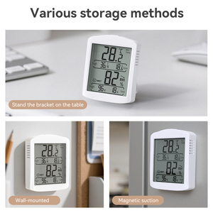Thermo-Hygrometer Digital Temperature and <strong>Humidity</strong> Meter Multifunctional LCD Digital Temperature <strong>Humidity</strong> Meter - Product Image 6
