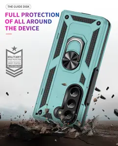 Custom Design Shockproof PC Foldable Phone Case With Kickstand For Samsung Galaxy Z Fold 5 - Android Phone Cover