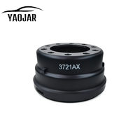 Tambour de frein robuste 3721AX pour camion poids lourd/remorque semi-remorque Webb Gunite YAOJAR