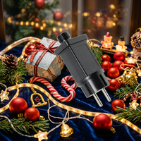 Adaptateur secteur certifié ETL CE GS UKCA, étanche IP44, PC DC 12V/18V 1A/1.5A, pour guirlandes lumineuses de Noël