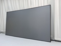 200 pouces 16:9 aluminium 4k ruban écran de projecteur à cadre fixe ALR velours HD écran de projecteur intérieur support mural pour Home cinéma