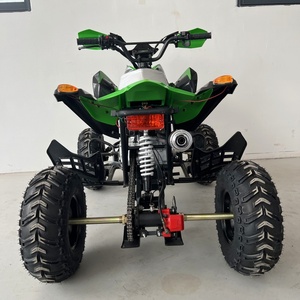 <span class=keywords><strong>Quad</strong></span> tout-terrain 4 roues 110cc 4 temps de la série Green-White Sport pour l'aventure en plein air - Product Image 6