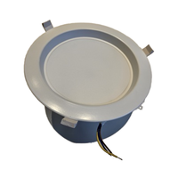 Lampu Tersembunyi 26W D.230MM LED Desain Aluminium Modern 4000K Spotlight IP44 Rumah Kantor Dapat Diredupkan Efisiensi Tinggi Tahan Lama 40000