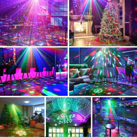Nouveau 16 Modèles Disco Ball Portable Night Club Light Party LED Laser Projector Light Stage Dj Lights