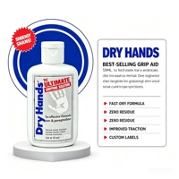 Meilleur contrôle et sécurité, craie liquide transparente, dioxyde de silicium, adhérence pour les mains sèches, pour l'entraînement, la danse sur barre