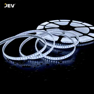 4100K LED Strip Light 15 Meters 5M Silicone Diffuser 3-Year External Lighting IP68 10W with Blue & Warm White 24V Input Voltage