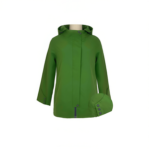 HDJ Plus Size Windbreaker FD-15 Women Plus Size <b>Coat</b> Jacket - Product Image 1