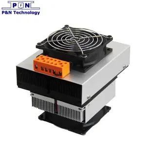 Strong and durable Air to Air peltier cooling assembly with heat sink for beer cooler