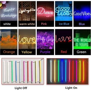 Meilcen Custom Neon Sign Acrylic Silicone Wall Decor Hanging Birthday Party Gift Home Decor Modern Irregular Shape - Product Image 5