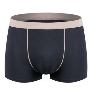 Nuovi <span class=keywords><strong>Boxer</strong></span> da Uomo in Tinta Unita, Traspiranti, Assorbenti, <span class=keywords><strong>Sexy</strong></span>, in Modal, Moda Casual, <span class=keywords><strong>Boxer</strong></span> a Taglio Piatto - Product Image 4