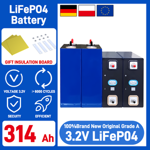 欧盟库存德金314ah 3.2V棱柱形锂离子Lifepo4电池超过325Ah容量a级螺柱，用母线和螺钉焊接 - Product Image 3