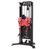 Mesin Latihan Angkat Lateral Komersial Dual Arm Pin Loaded untuk Bahu dan Otot Delt, Peralatan Gym Heavy Duty