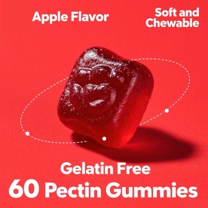 Cuka cuka apel organik Gummies 1000 AMP permen lembut digunakan untuk manajemen berat badan suplemen detoksifikasi - Product Image 4