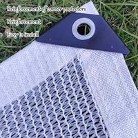 Filet de serre en HDPE 90 g/m² pour protection solaire agricole et ombrage de jardin