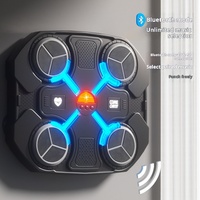 Cible de boxe musicale électronique pour enfants, en plastique, pour entraînement rythmique à domicile, jouet de fitness sportif anti-stress, cadeau