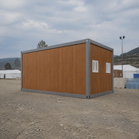 Vente en gros de maisons modulaires en acier préfabriquées à installation rapide pour abri temporaire après catastrophe