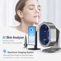 Máquina Analizadora de Piel 3D con IA, Escáner Facial con Detección de Humedad, Grasa, Capa UV, Tono de Piel, Opacidad y Tipo de Piel