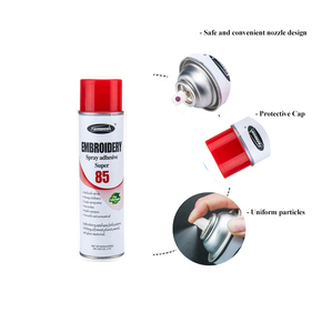 Sprayidea 85 Adesivo Spray Ecologico ad Alta Aderenza per Ricamo 550ml Colla Aerosol a Basso Odore - Product Image 3