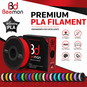 ไส้พลาสติก PLA สีฟ้า BEEMON ขนาด 1.75 มม. น้ำหนัก 1 กก. ไม่โก่งงอ พิมพ์ง่าย เหมาะสำหรับผู้เริ่มต้นใช้งานเครื่องพิมพ์ 3 มิติ มี 28 สี - Product Image 2