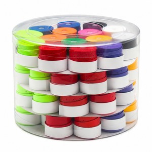 Lot <span class=keywords><strong>de</strong></span> 60 pièces/baril – Bande <span class=keywords><strong>de</strong></span> grip perforée multicolore pour pickleball, haute adhérence, anti-transpiration, en PU, pour entraînement et tournois - Product Image 3