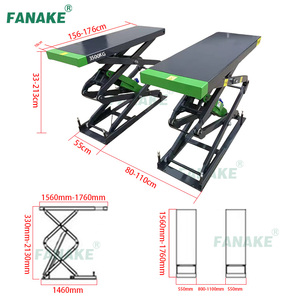 Ciseaux hydrauliques encastrés CE certifiés ANGE RHEAS de 4000 kg avec hauteur de levage de 25 à 72,8 pouces, durée de vie de 10 ans, modèle RYS-JSZW065 - Product Image 4
