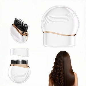 Cepillo Alisador Portátil 2026 Mejorado con Carga USB, 4 Temperaturas, Calentamiento Rápido, Inalámbrico, para Viajes, para Todo Tipo de Cabello - Product Image 1