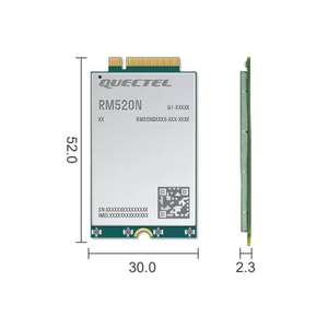 Untuk Modul RM520N-GL 5G Sub-6 GHz Cat 19 <span class=keywords><strong>M</strong></span>.2 dengan Kompatibilitas Global GPS/GLONASS/BeiDou/Galileo - Product Image 4