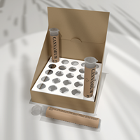 Boîte de présentation personnalisée imprimée, petit emballage en carton, impression en relief pour la vente au détail, dossier de manipulation en papier, matériaux recyclés