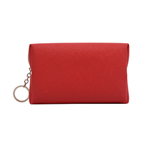 Trousse de toilette imperméable en PU, grande capacité, organiseur de cosmétiques de voyage, pochette à fermeture éclair - Product Image 1