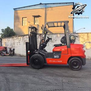 Montacargas TOYOTA FGZN30 de 3 toneladas, montacargas usado de Japón, 3 toneladas, motor 1DZ-2, máquina usada de segunda mano, montacargas con motor de GLP. - Product Image 2