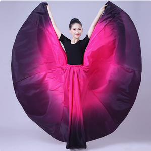 Robes de <span class=keywords><strong>danse</strong></span> <span class=keywords><strong>flamenco</strong></span> pour femmes, robes de scène, jupes de <span class=keywords><strong>danse</strong></span> à 360/540/720 degrés, costumes féminins, Vestido - Product Image 5