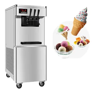 नई डिजाइन सॉफ्ट रोल मेकर मशीनों की कीमतें वाणिज्यिक आइसक्रीम मशीन आइसक्रीम परोसती हैं