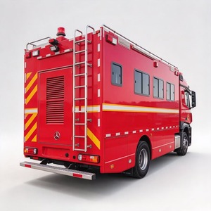 Camión de Bomberos M-B 4×2 con Malla y Red 4G 5G - Product Image 2