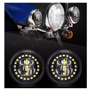 Xe máy hệ thống chiếu sáng ánh sáng phụ trợ 4.5 inch LED sương mù ánh sáng với DRL Halo Red Demon Eyes Dot được phê duyệt - Product Image 6