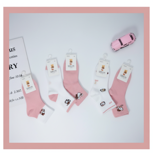 Calze di cotone per ragazze in 3 taglie prodotto specifico per bambini - Product Image 1