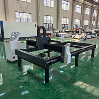 Machine de découpe plasma CNC à moteur servo pour acier au carbone, acier inoxydable, acier cornière, acier profilé, poutre en I - Épaisseur 15 mm